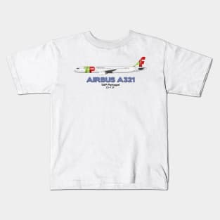 Airbus A321 - TAP Portugal Kids T-Shirt